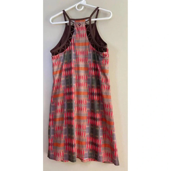 Prana Carmine Desert Aztec Print Ardor Athletic Dress Size L - Picture 9 of 14